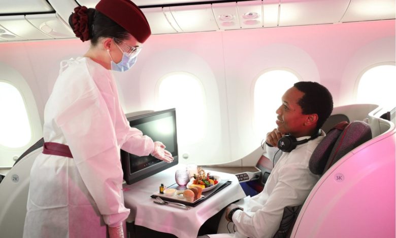 qatar airways first class