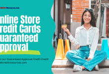 Online store credit cards guaranteed approval