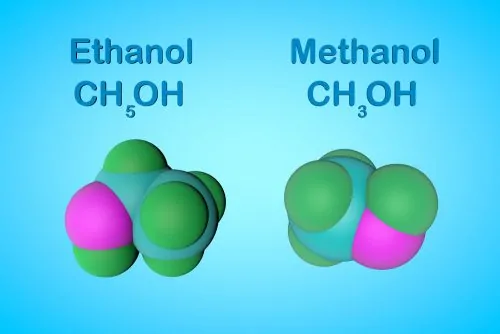 white and methylated spirit