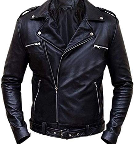 fancy leather jacket