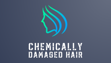 Chemically damaged hair