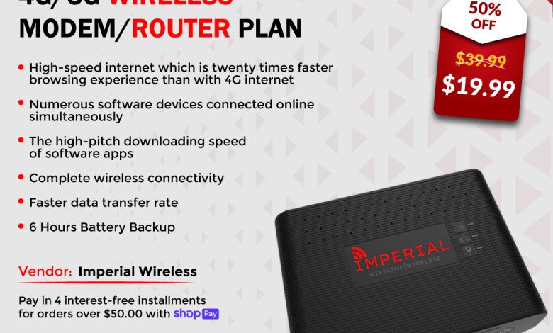 wireless modem router