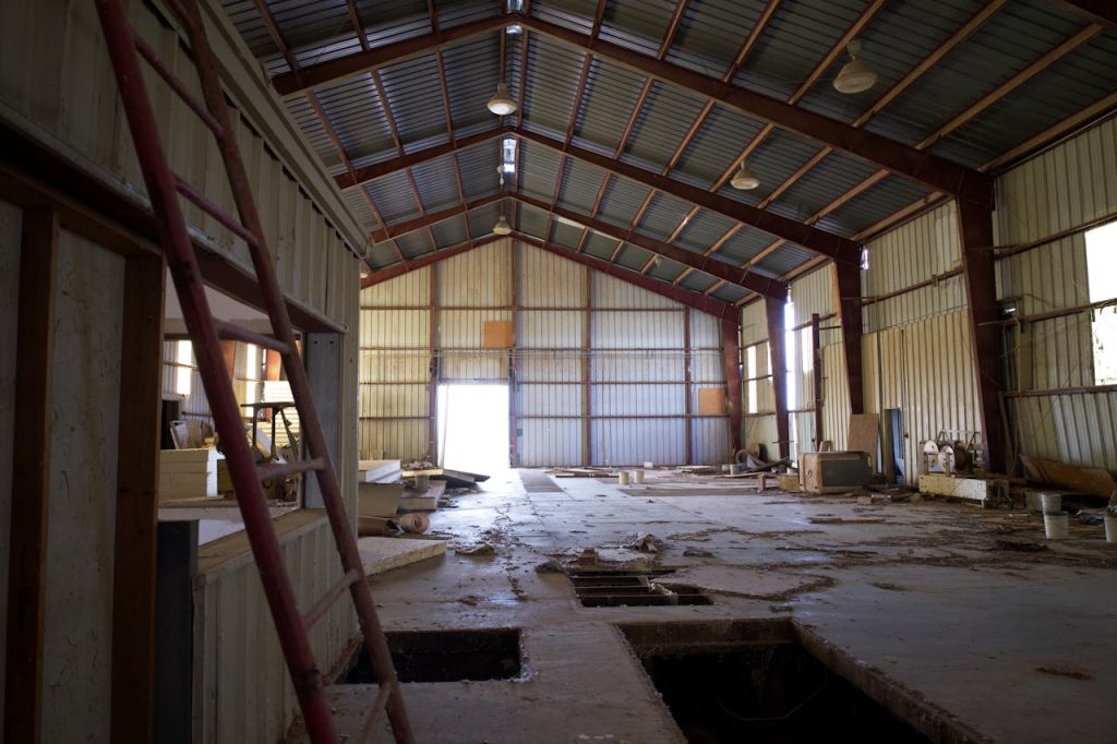 how to level a storage shed