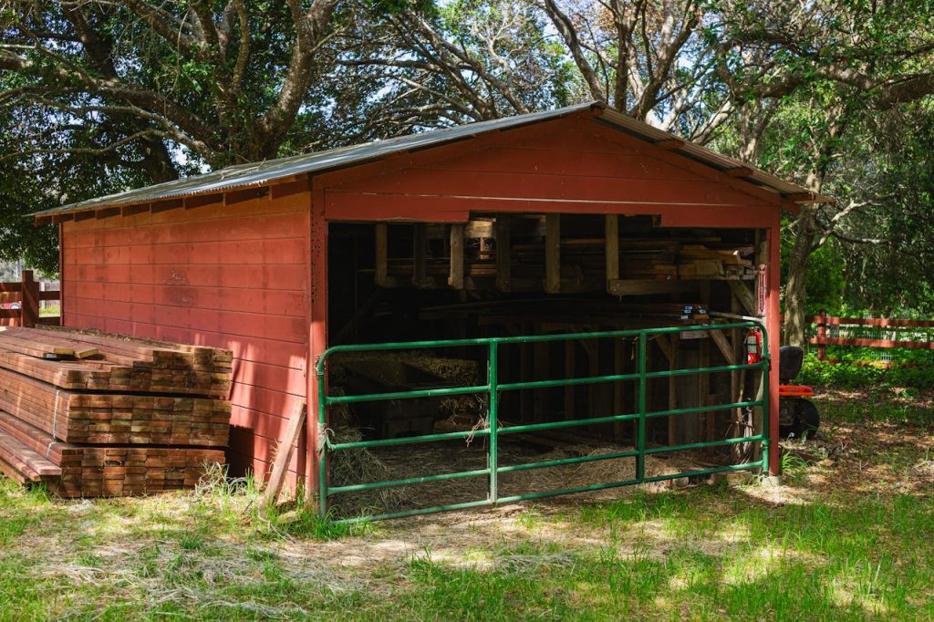how to level a storage shed